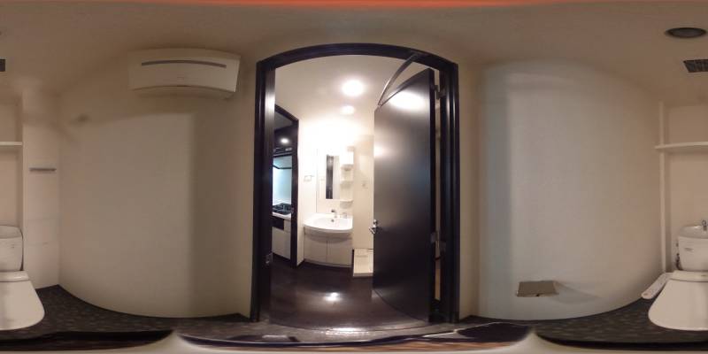 パノラマ画像トイレ