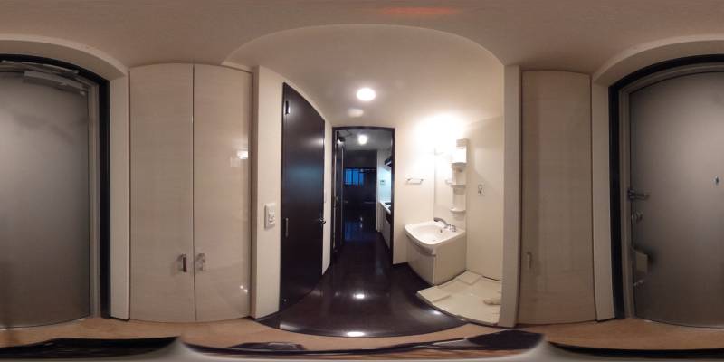 パノラマ画像玄関