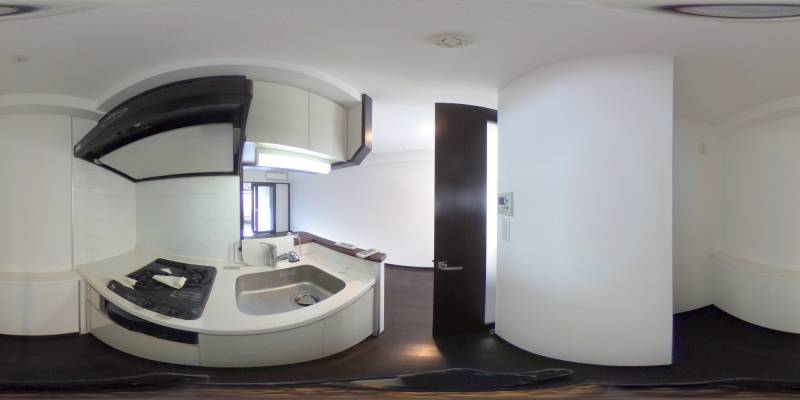 パノラマ画像キッチン