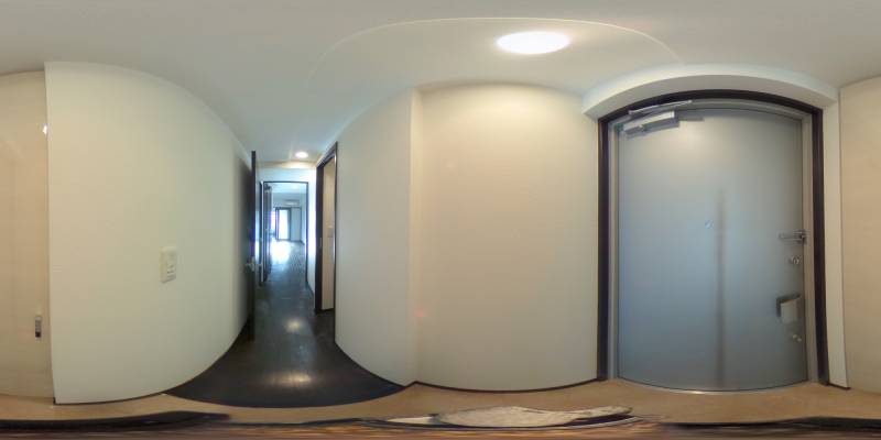 パノラマ画像玄関