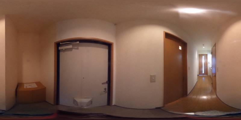 パノラマ画像玄関