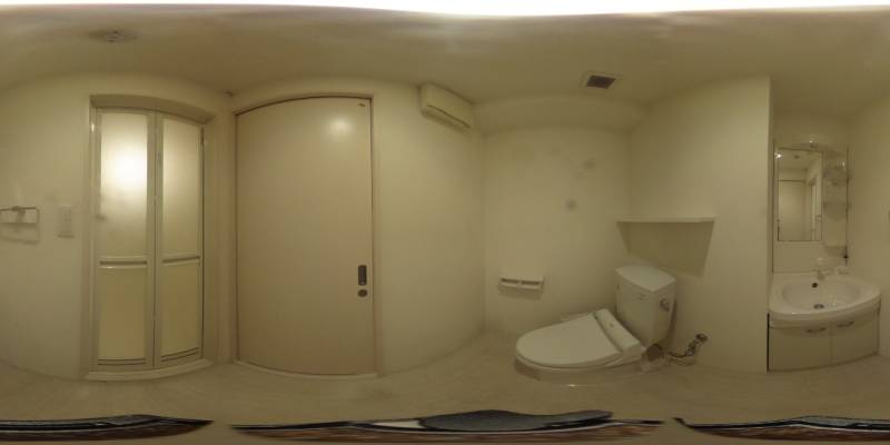 パノラマ画像洗面所