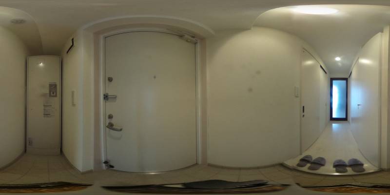 パノラマ画像玄関