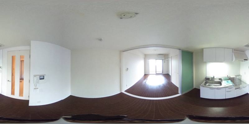 パノラマ画像リビング