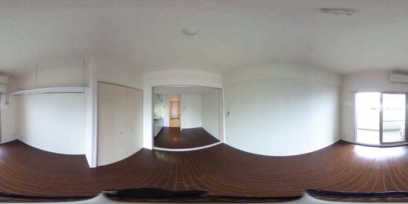 パノラマ画像洋室