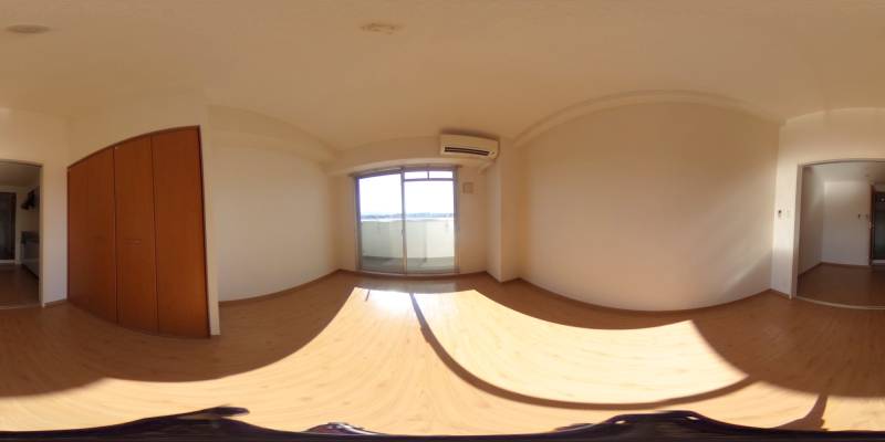 パノラマ画像洋室