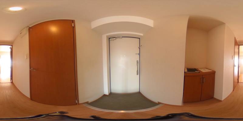 パノラマ画像玄関