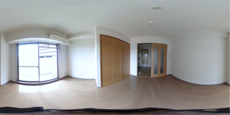 パノラマ画像洋室