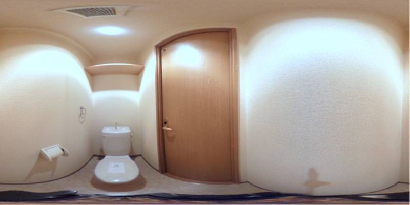 パノラマ画像トイレ