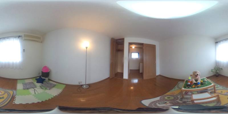 パノラマ画像洋室