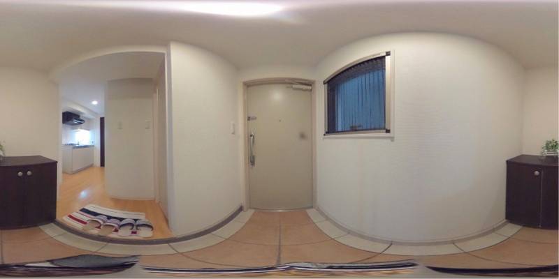パノラマ画像玄関