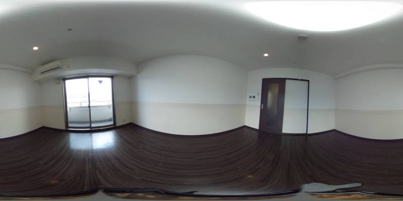 パノラマ画像洋室