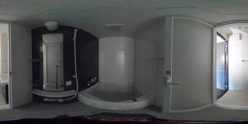 パノラマ画像バスルーム