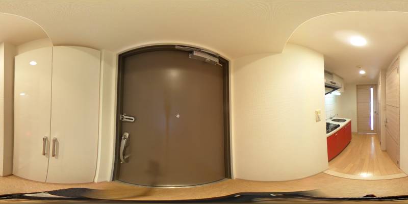 パノラマ画像玄関