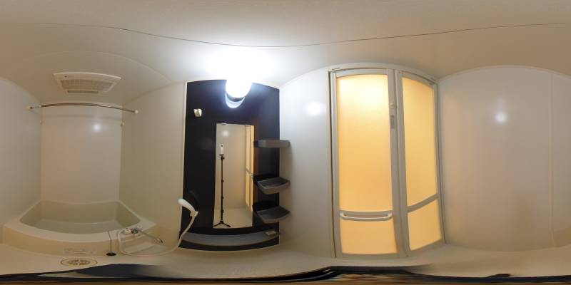 パノラマ画像バスルーム