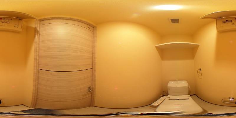 パノラマ画像トイレ