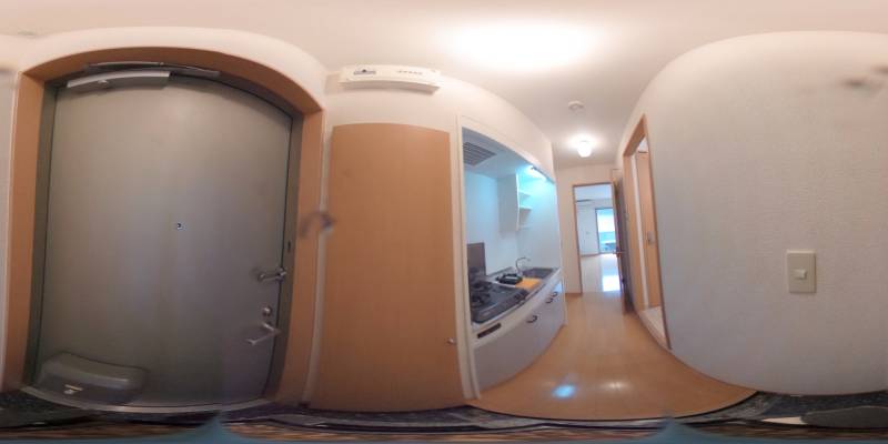 パノラマ画像玄関