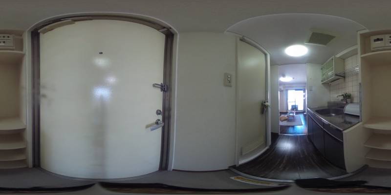 パノラマ画像玄関