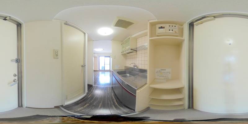 パノラマ画像玄関