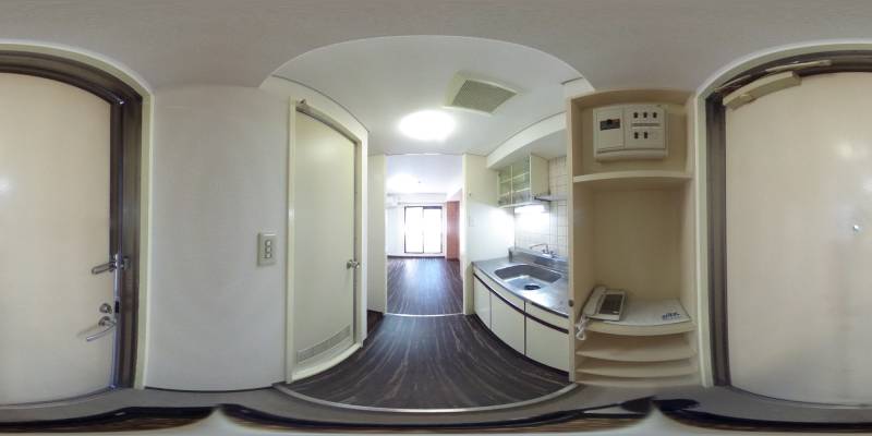 パノラマ画像玄関