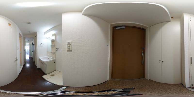 パノラマ画像玄関