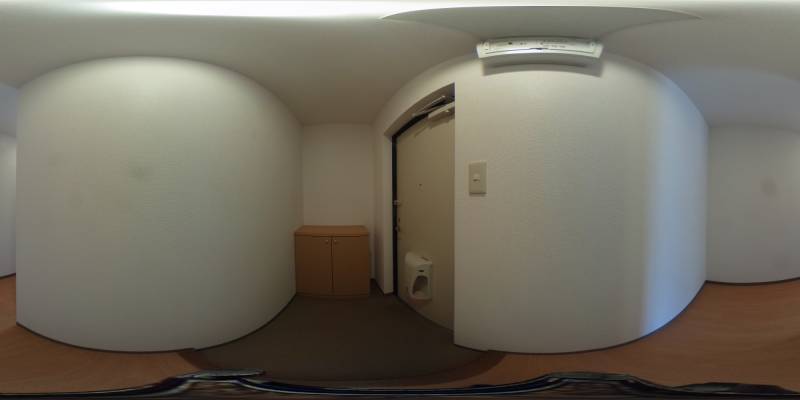 パノラマ画像玄関