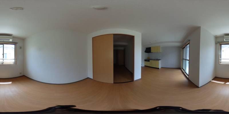 パノラマ画像リビング