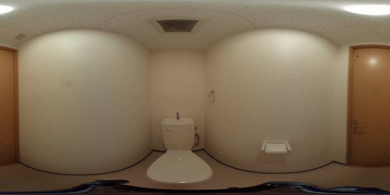 パノラマ画像トイレ