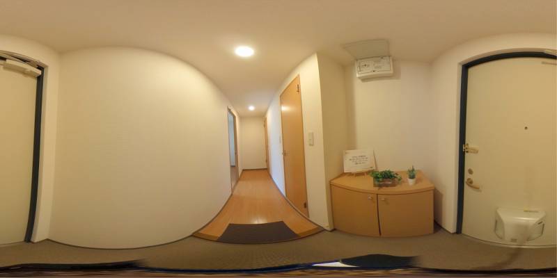 パノラマ画像玄関