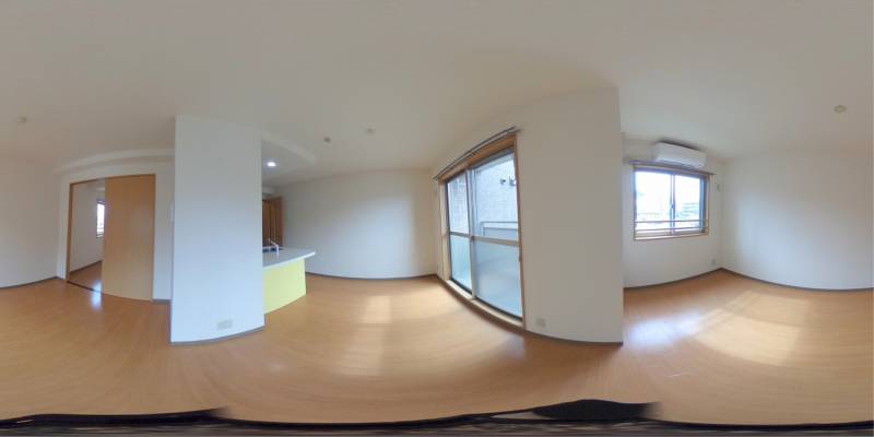 パノラマ画像洋室