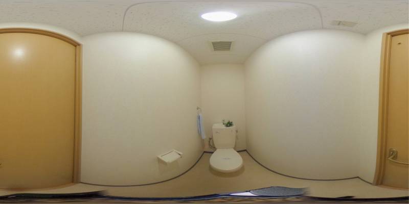 パノラマ画像トイレ