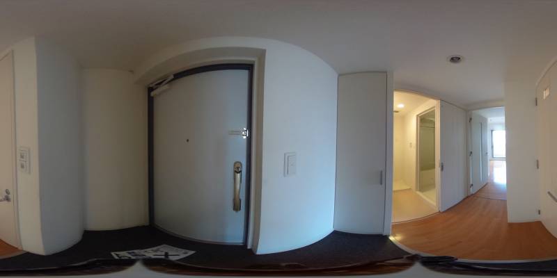 パノラマ画像玄関