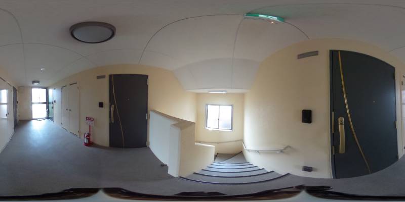 パノラマ画像玄関