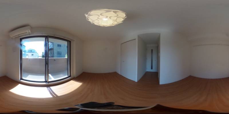 パノラマ画像リビング