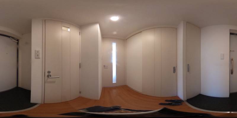 パノラマ画像玄関