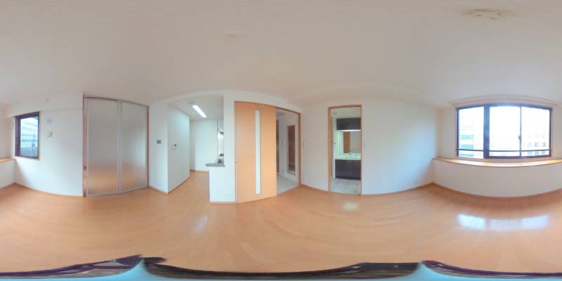 パノラマ画像洋室