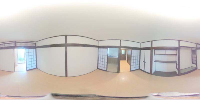 パノラマ画像リビング