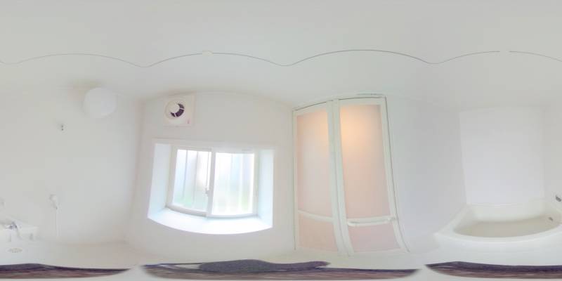 パノラマ画像バスルーム