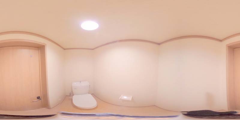 パノラマ画像トイレ