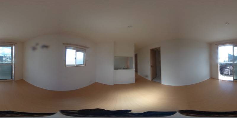 パノラマ画像リビング