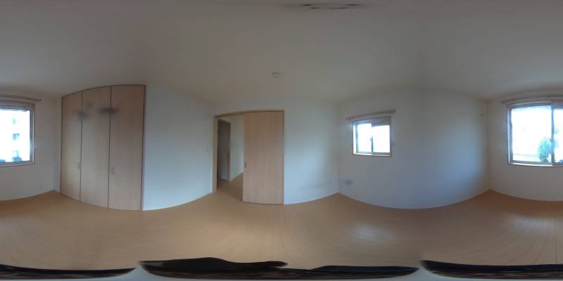 パノラマ画像洋室