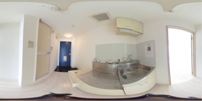 パノラマ画像キッチン