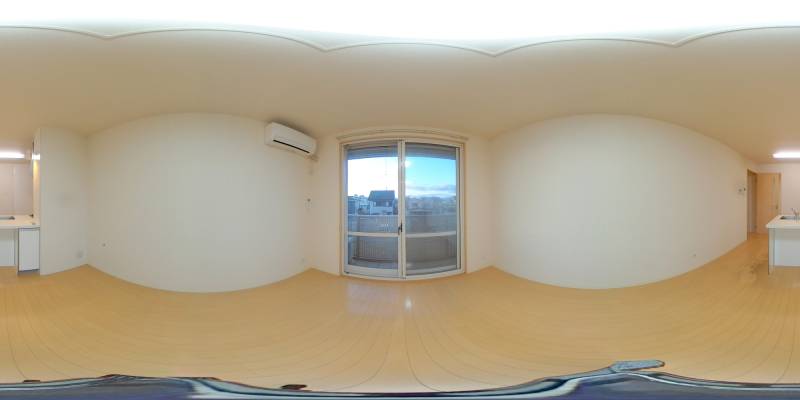 パノラマ画像リビング