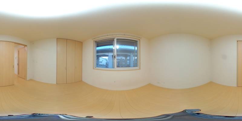 パノラマ画像洋室