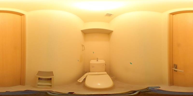 パノラマ画像トイレ