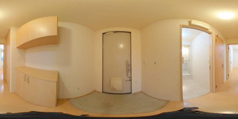 パノラマ画像玄関