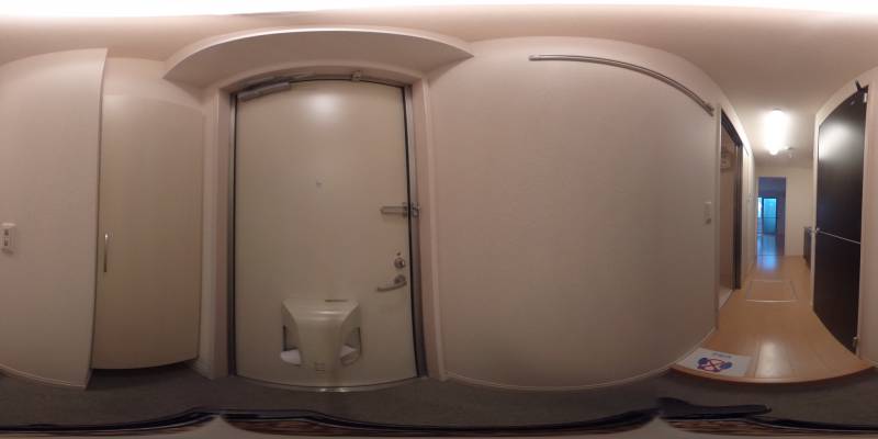 パノラマ画像玄関