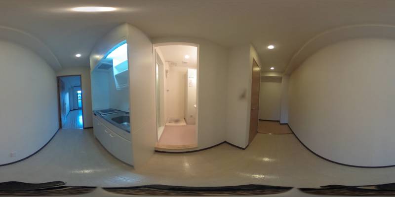 パノラマ画像キッチン