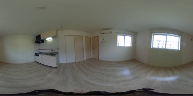 パノラマ画像リビング