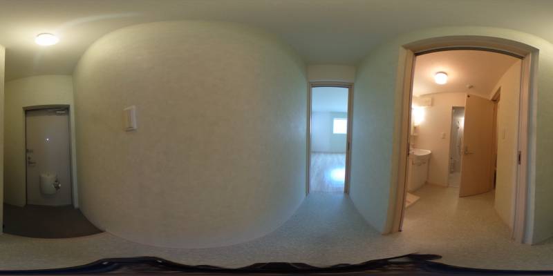 パノラマ画像玄関